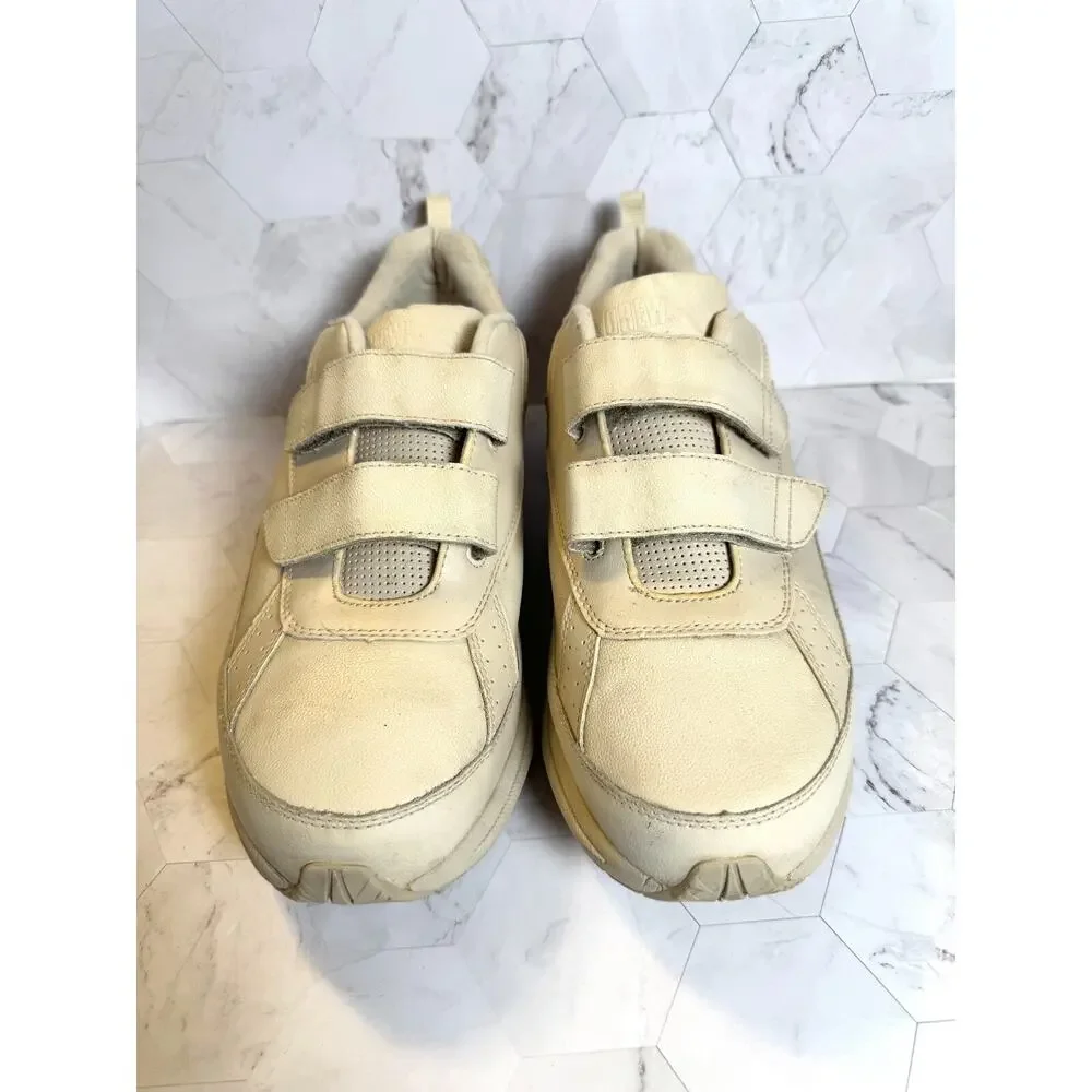Drew Men's Shoes Size 13 4W Beige Jimmy Orthopedic Walking Comfort Medical Strap